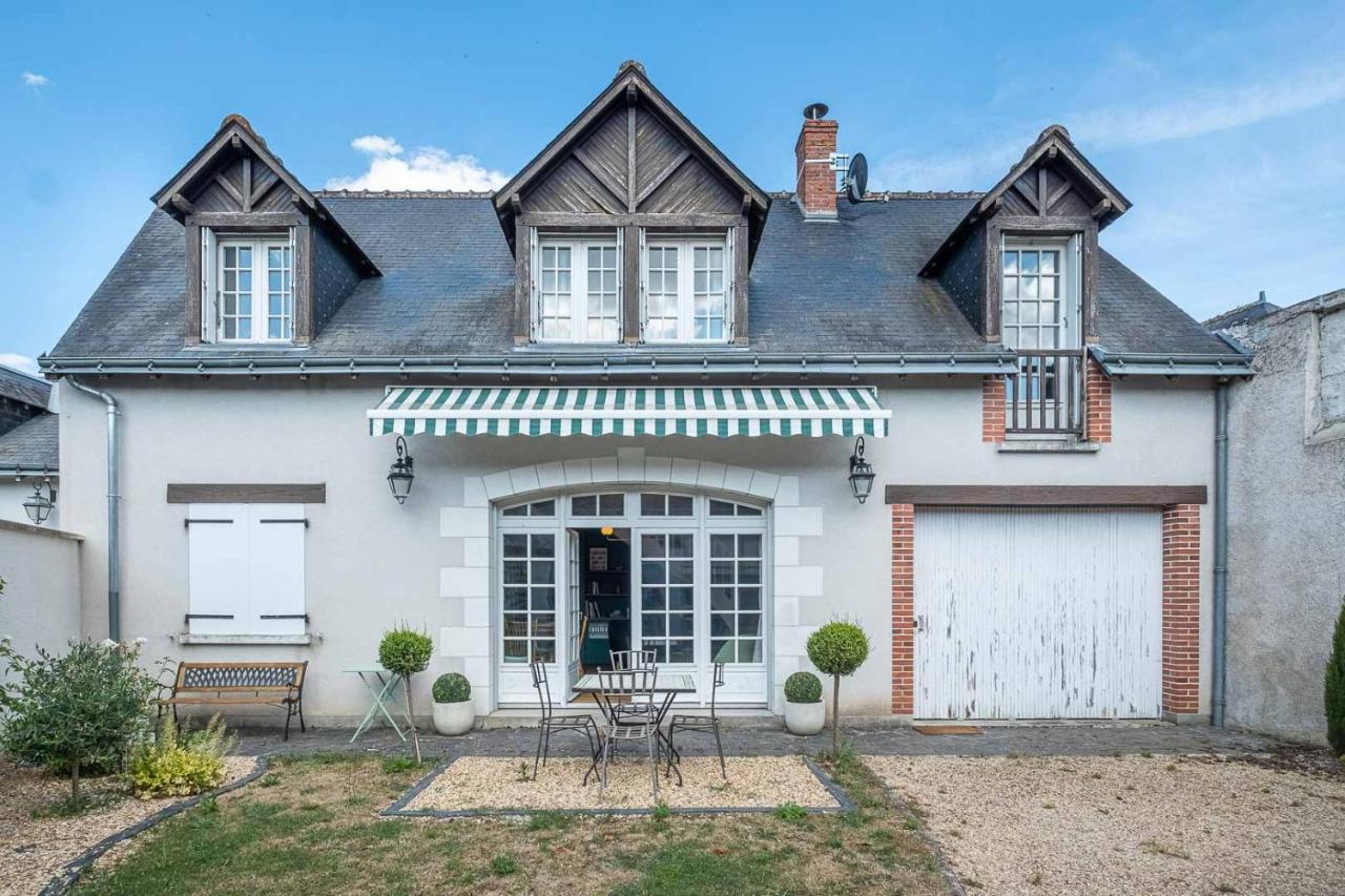 L'Hirondelle - Maison Au Coeur Des Chateaux Mosnes Esterno foto